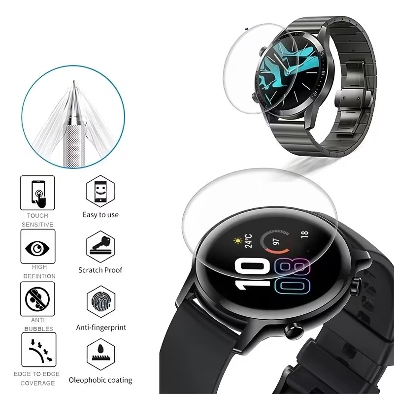 1-3Pcs Hydrogel Film For Garmi - Watch Face Protector avis et prix
