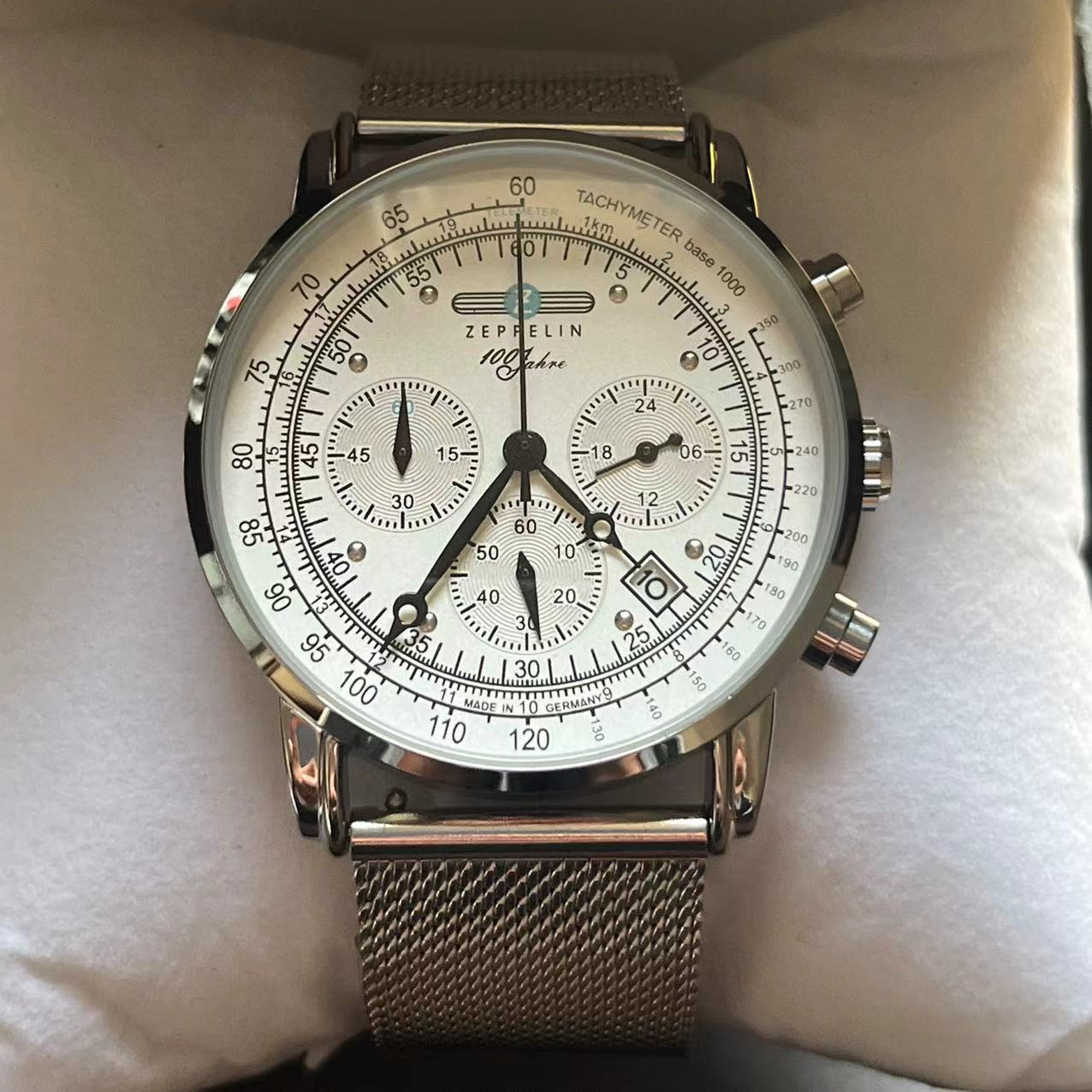 New Classic Men's Watch Three  - Stainless Mesh Band avis et prix