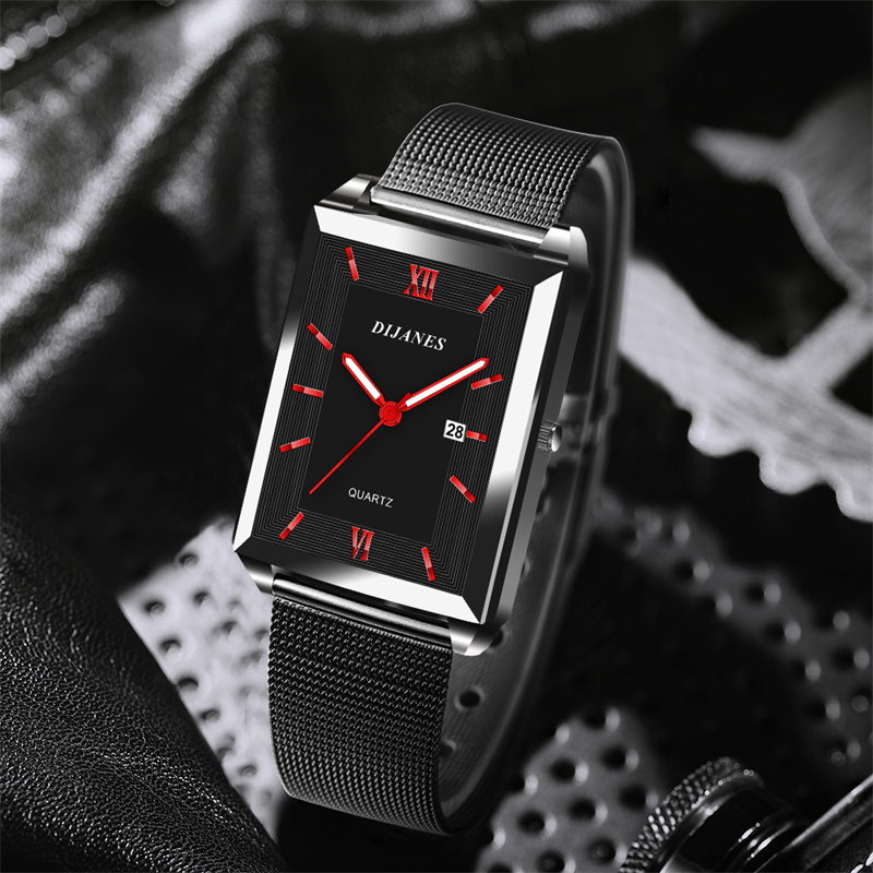 Men's Calendar Date Sport & Le - Stainless Mesh Band avis et prix
