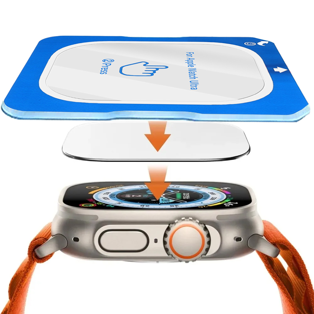Tempered Glass Film Quick Past - Watch Face Protector avis et prix