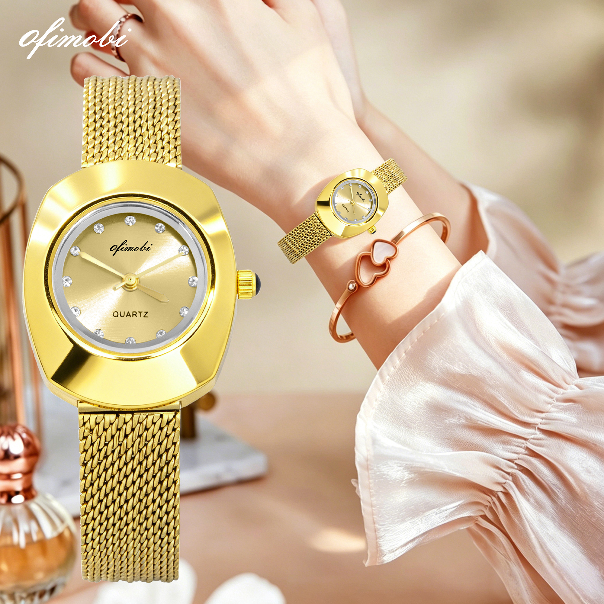 OFIMOBI Women Quartz Watch Sta - Stainless Mesh Band avis et prix