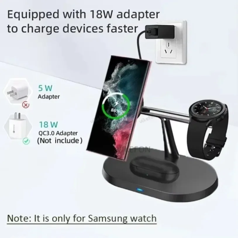 3-IN-1 Magnetic Wireless Charg - Watch Charging Dock avis et prix