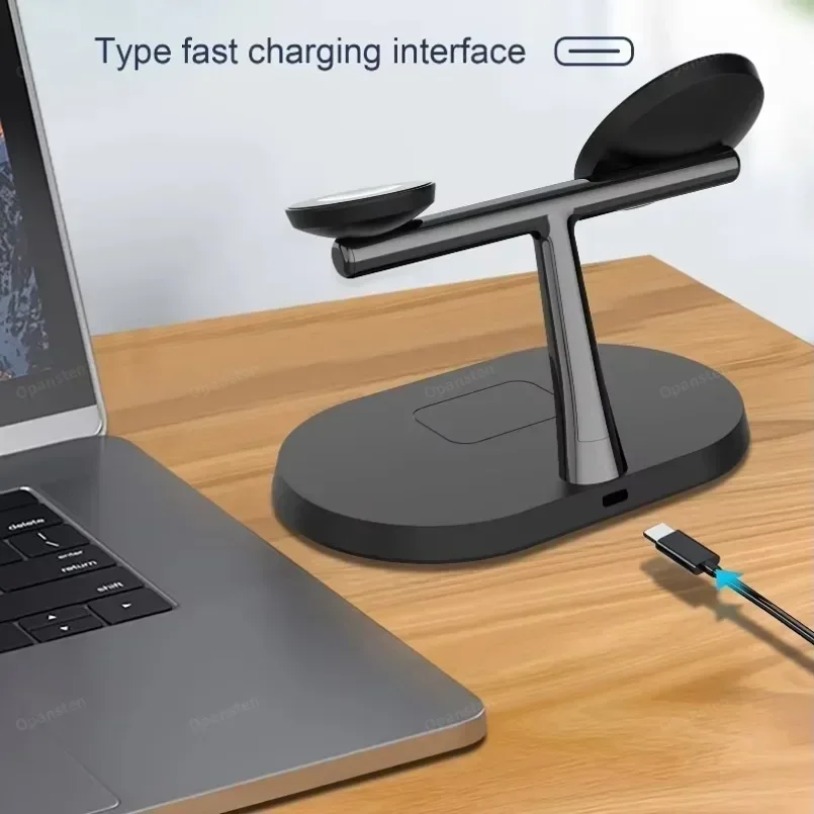 3-IN-1 Magnetic Wireless Charg - Watch Charging Dock avis et prix