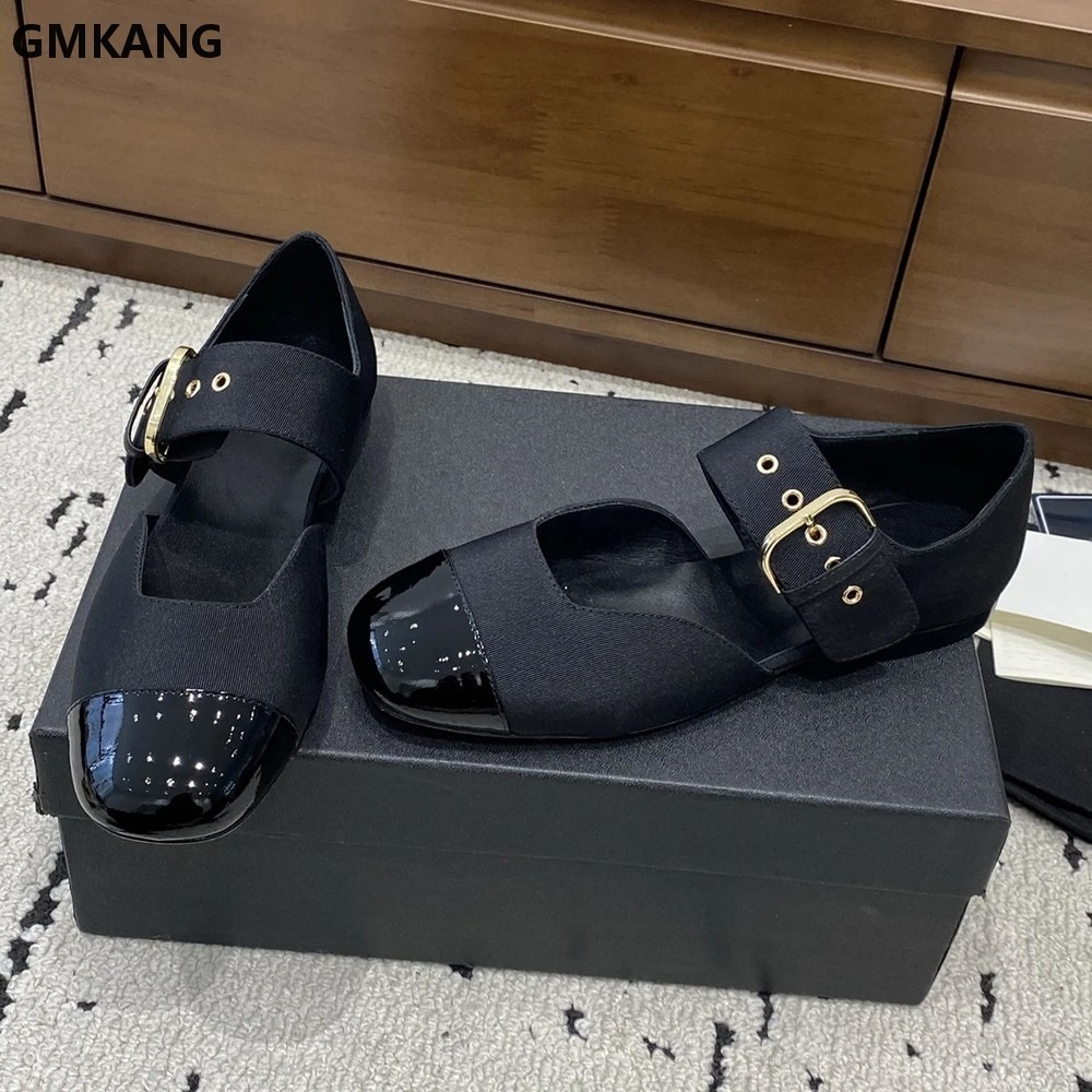 Women’s Mary Jane Flats, Class - Leather Classic Strap avis et prix