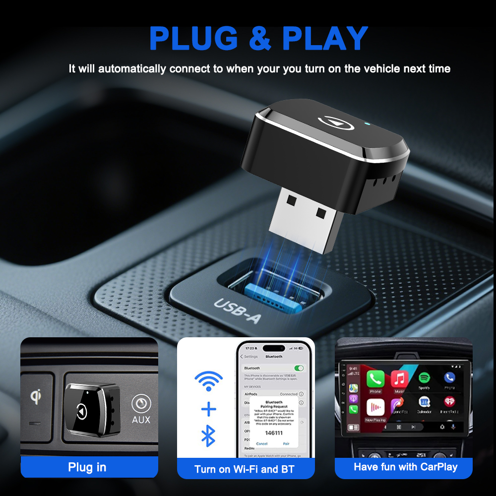 CarPlay Android Auto Wireless  - Smartwatch Universal avis et prix