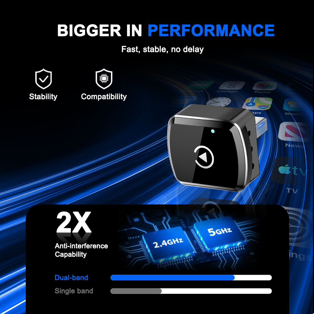 CarPlay Android Auto Wireless  - Smartwatch Universal avis et prix