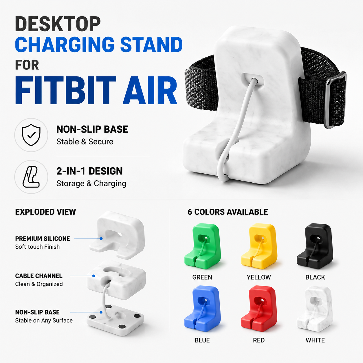 Charging Cradle For Fitbit Air - Watch Charging Dock avis et prix