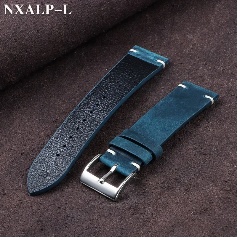 Vintage Oil Wax Leather Watch  - Nylon Nato Strap avis et prix