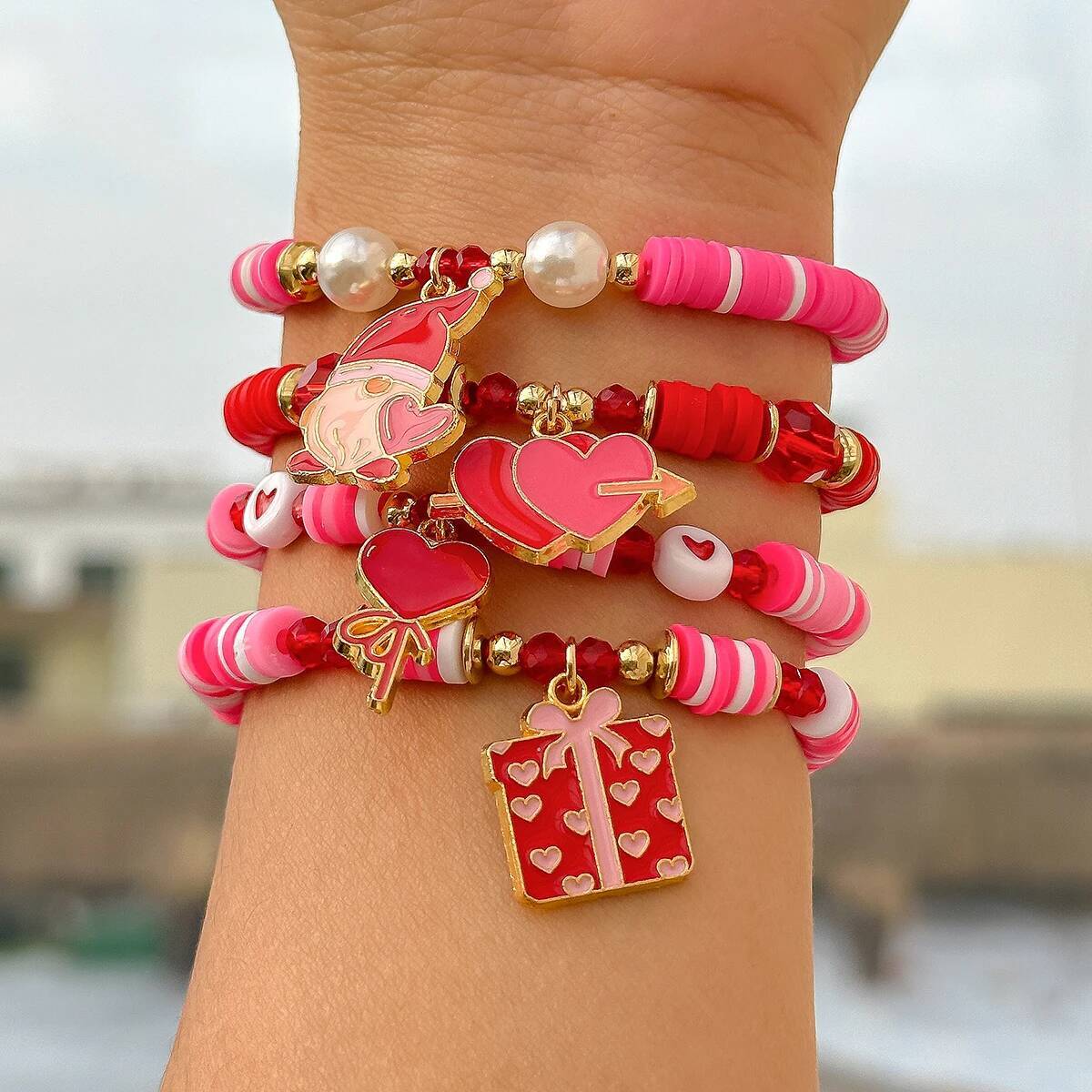 Salircon 4Pcs/Set Bohemia Soft - Ceramic Link Bracelet avis et prix