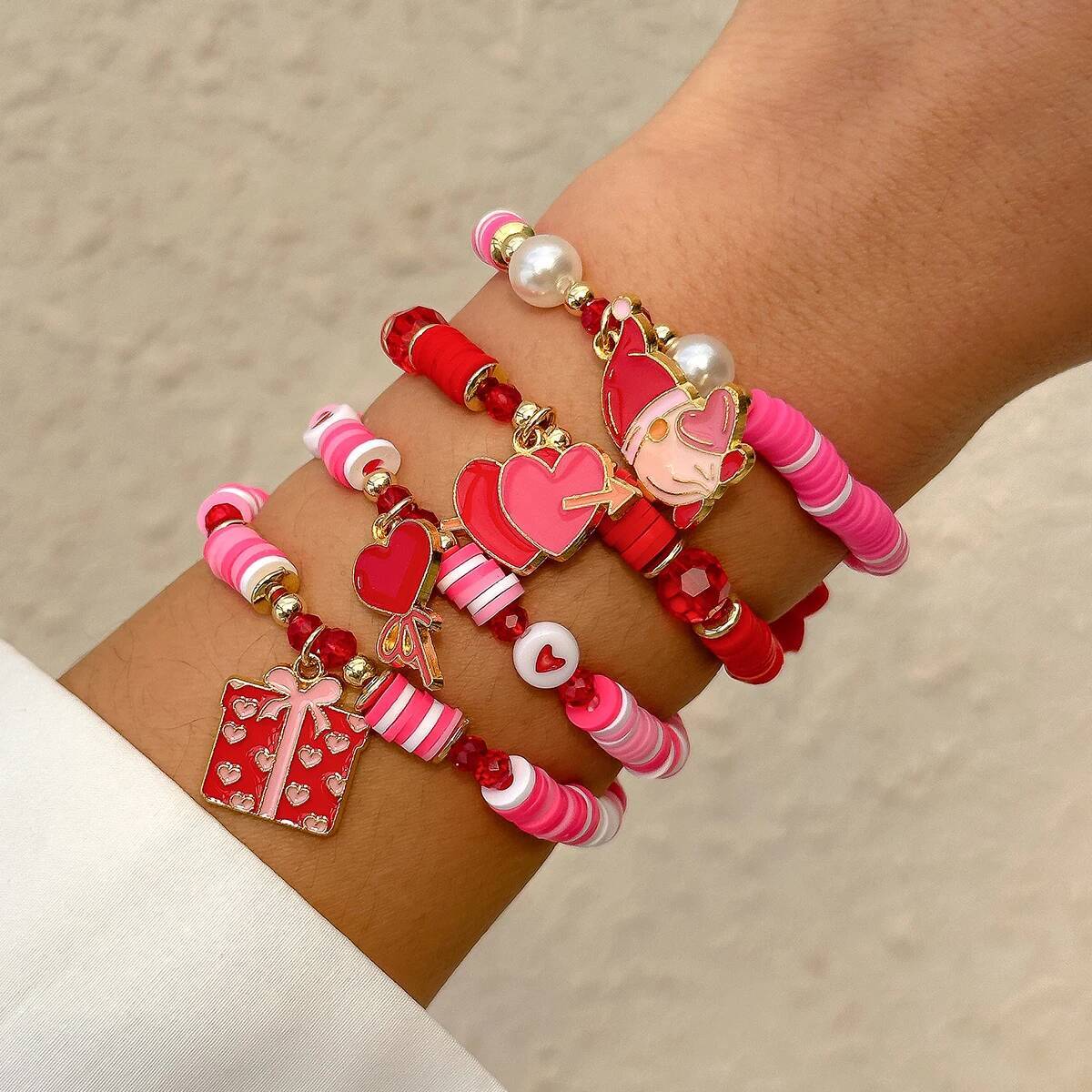 Salircon 4Pcs/Set Bohemia Soft - Ceramic Link Bracelet avis et prix