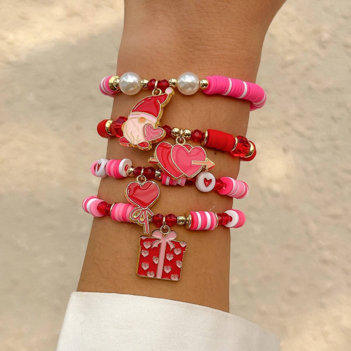 Salircon 4Pcs/Set Bohemia Soft - Ceramic Link Bracelet avis et prix
