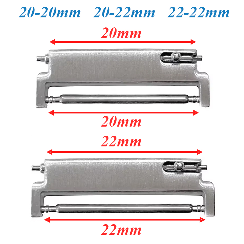 2pcs Watch Band Adapters 20mm  - Watch Band Connector avis et prix