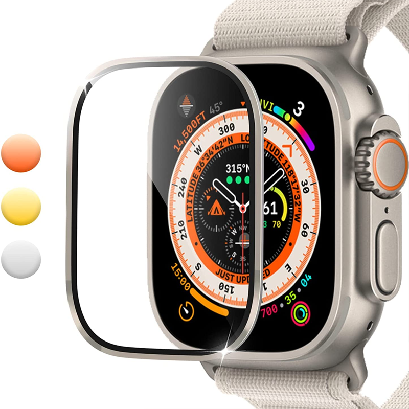 Tempered Glass for Apple Watch - Watch Case Bumper avis et prix