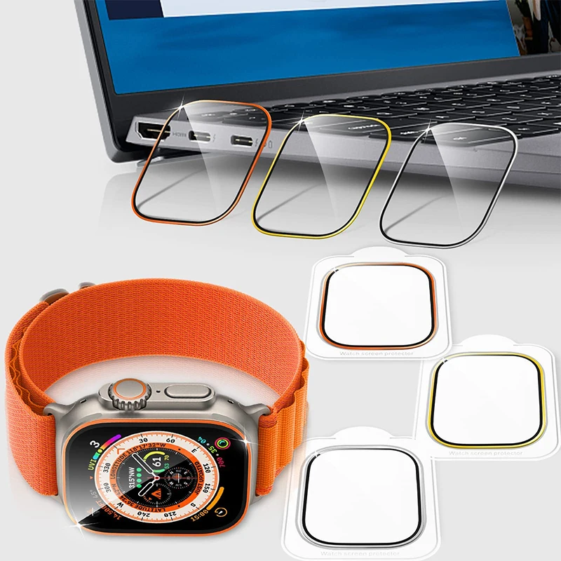 Tempered Glass for Apple Watch - Watch Case Bumper avis et prix