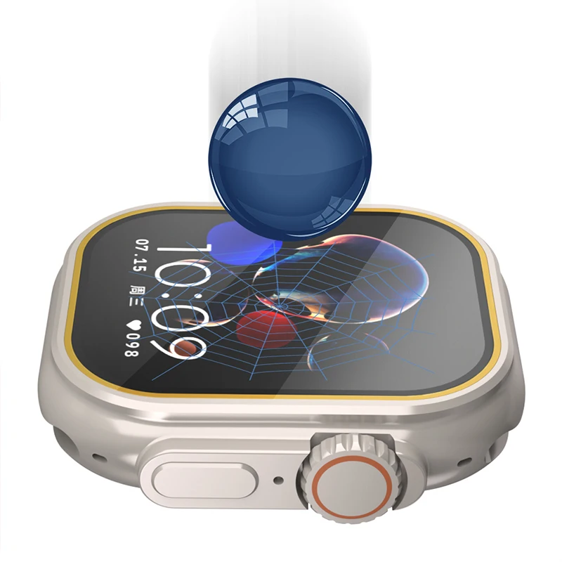 Tempered Glass for Apple Watch - Watch Case Bumper avis et prix