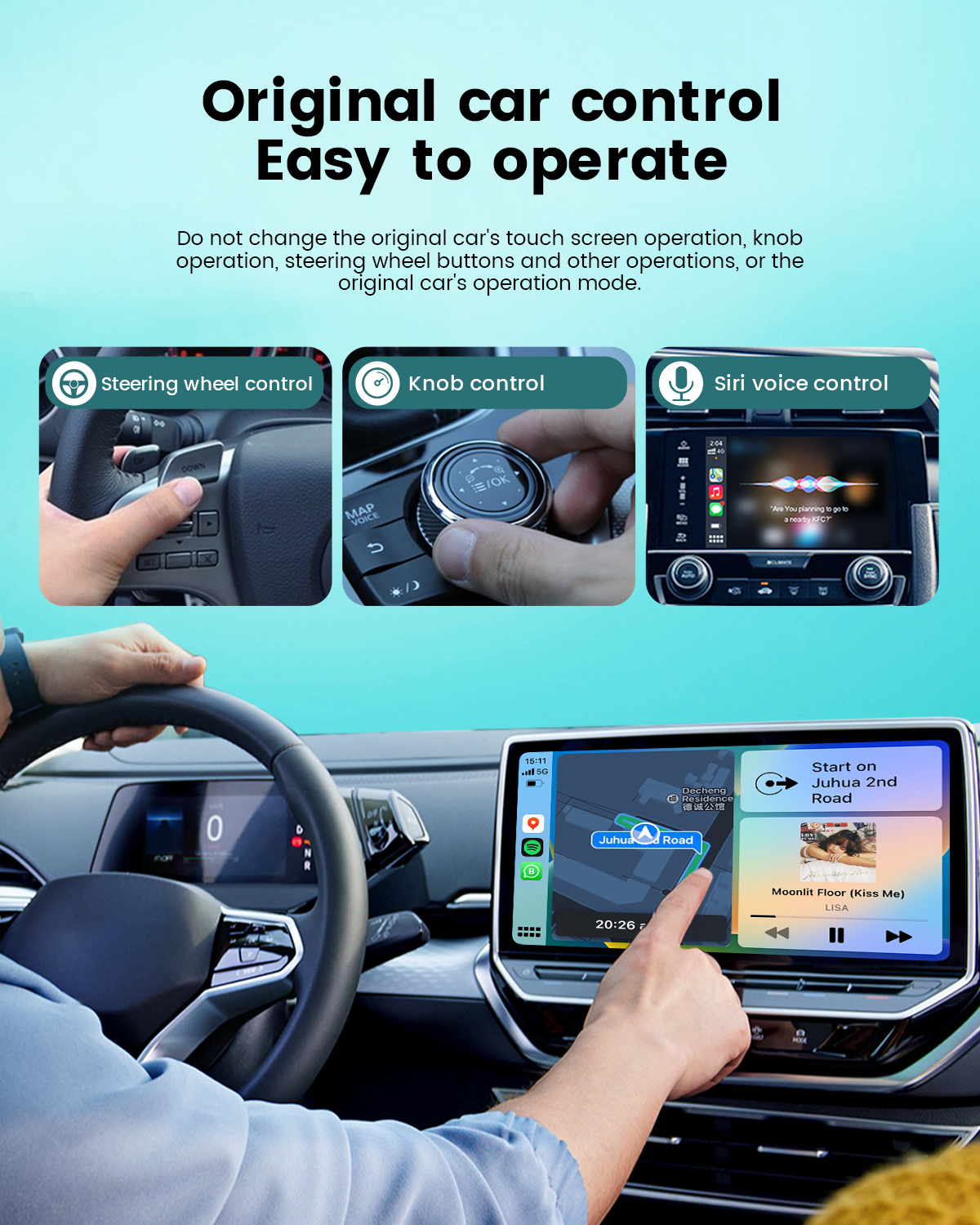 HEYINCAR 2 in 1 Interface Wire - Smartwatch Universal avis et prix