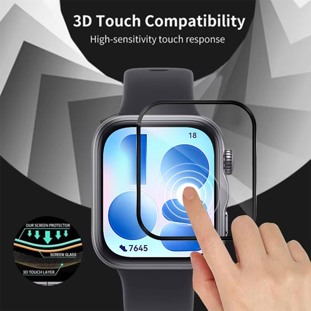 1-5PCS Curved Tempered Glass S - Watch Face Protector avis et prix