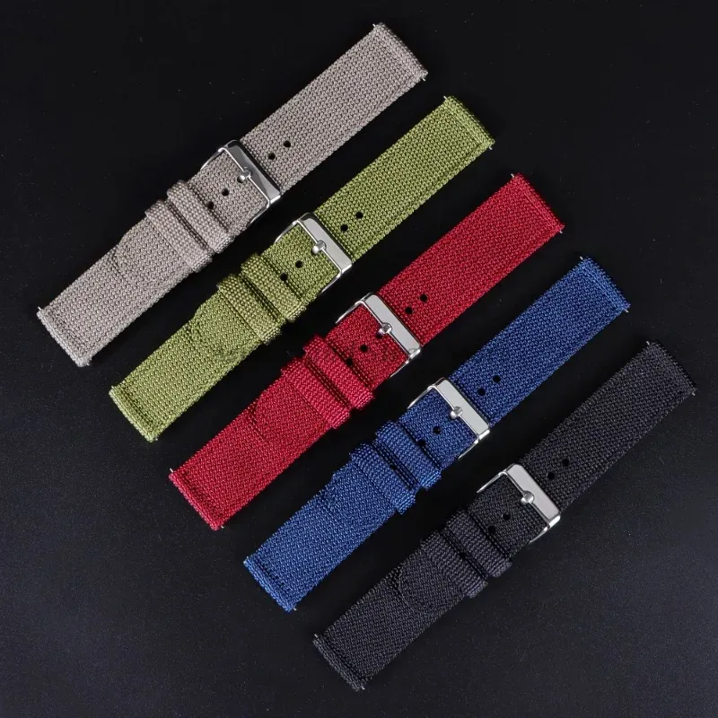 18 20 22 24mm Nylon Canvas Str - Nylon Nato Strap avis et prix