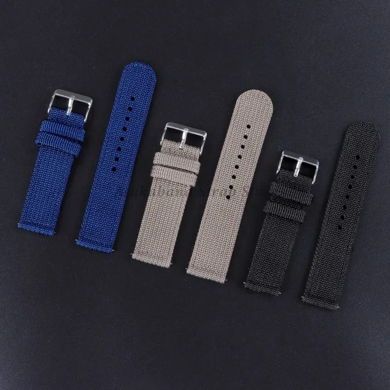 18 20 22 24mm Nylon Canvas Str - Nylon Nato Strap avis et prix