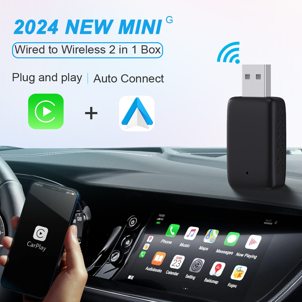 Wireless CarPlay Android Auto  - Smartwatch Universal avis et prix