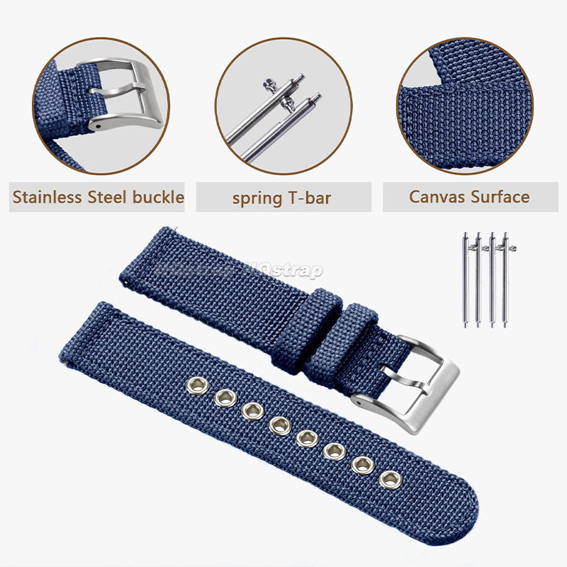 Nylon Strap 18mm 20mm 22mm Ban - Nylon Nato Strap avis et prix
