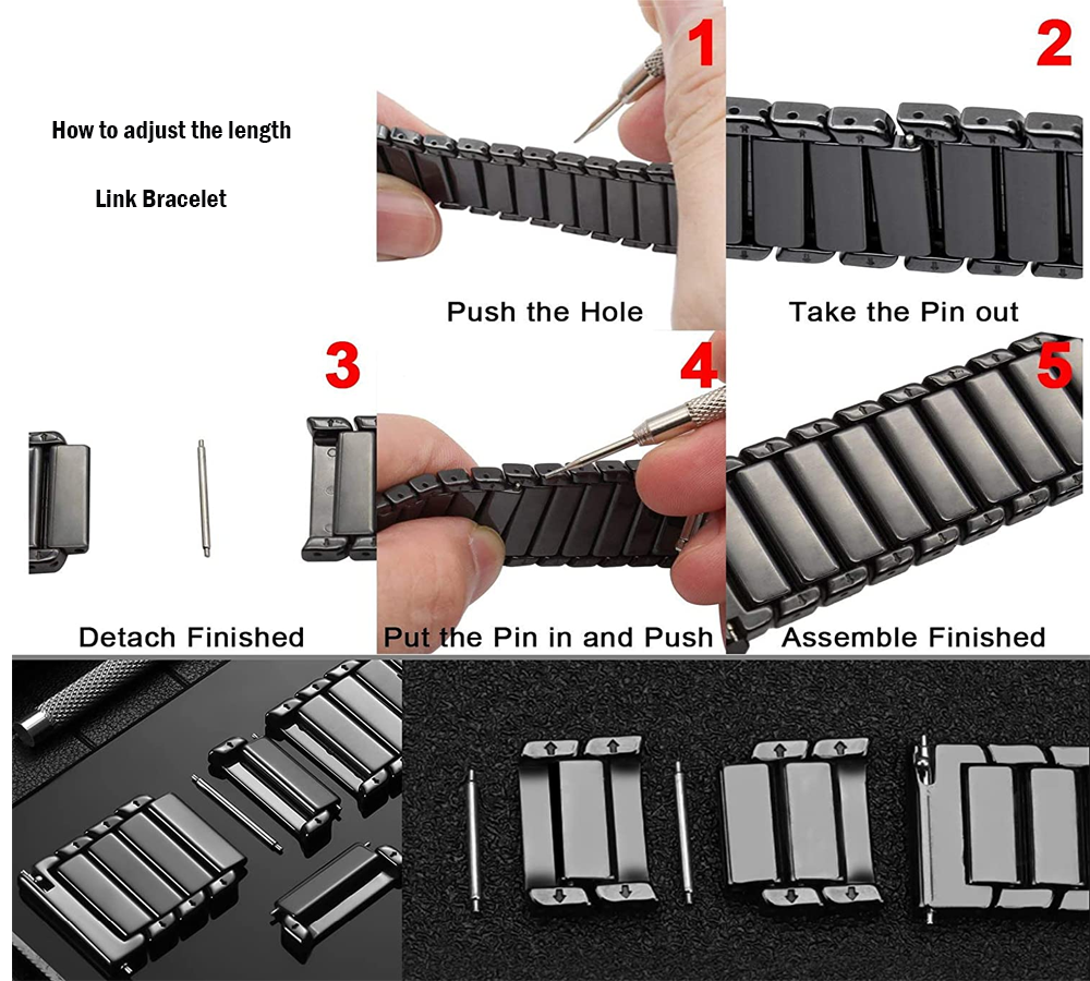 Ceramic Link bracelet for Appl - Ceramic Link Bracelet avis et prix