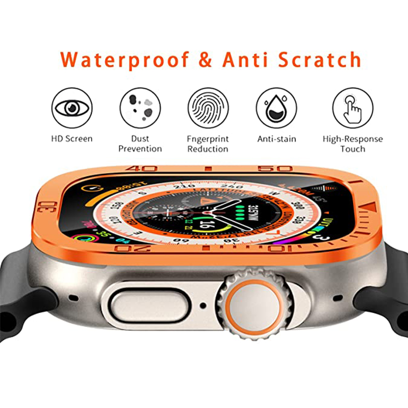 Tempered Glass for Apple Watch - Watch Case Bumper avis et prix