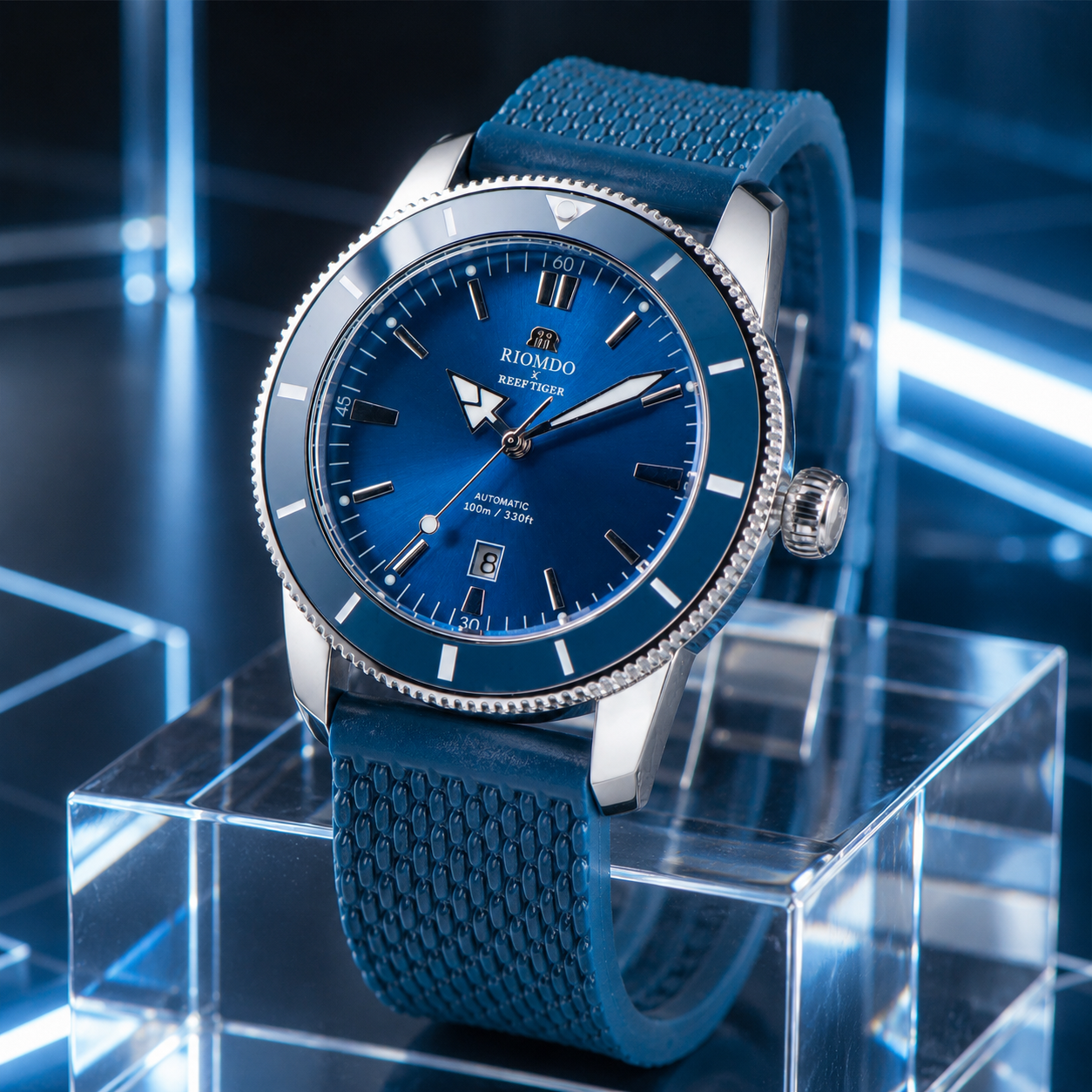 RIOMDO&RF Luxury Brand Men's A - Stainless Mesh Band avis et prix