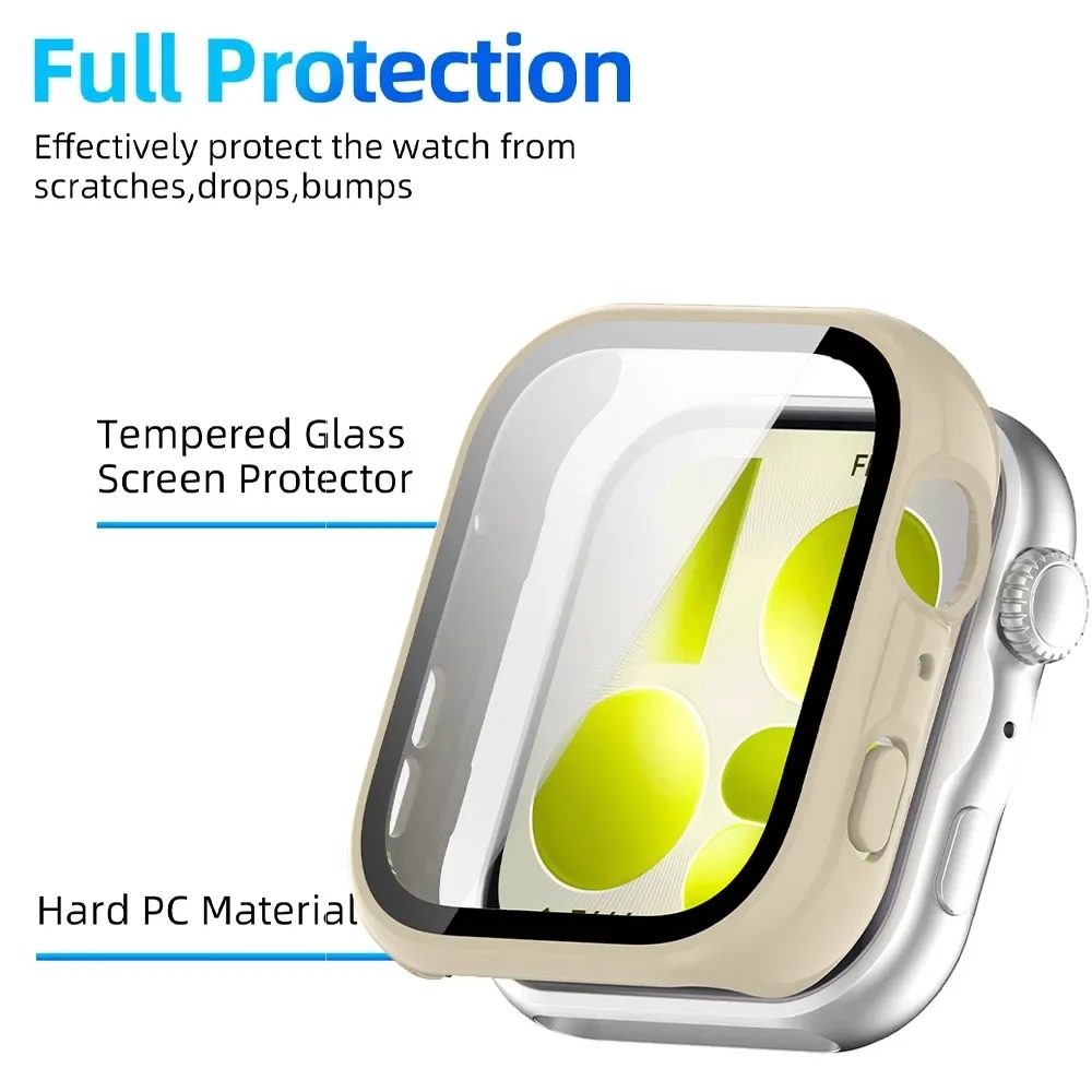 HD Tempered Glass+PC Case For  - Huawei Smartwatch Accessories avis et prix