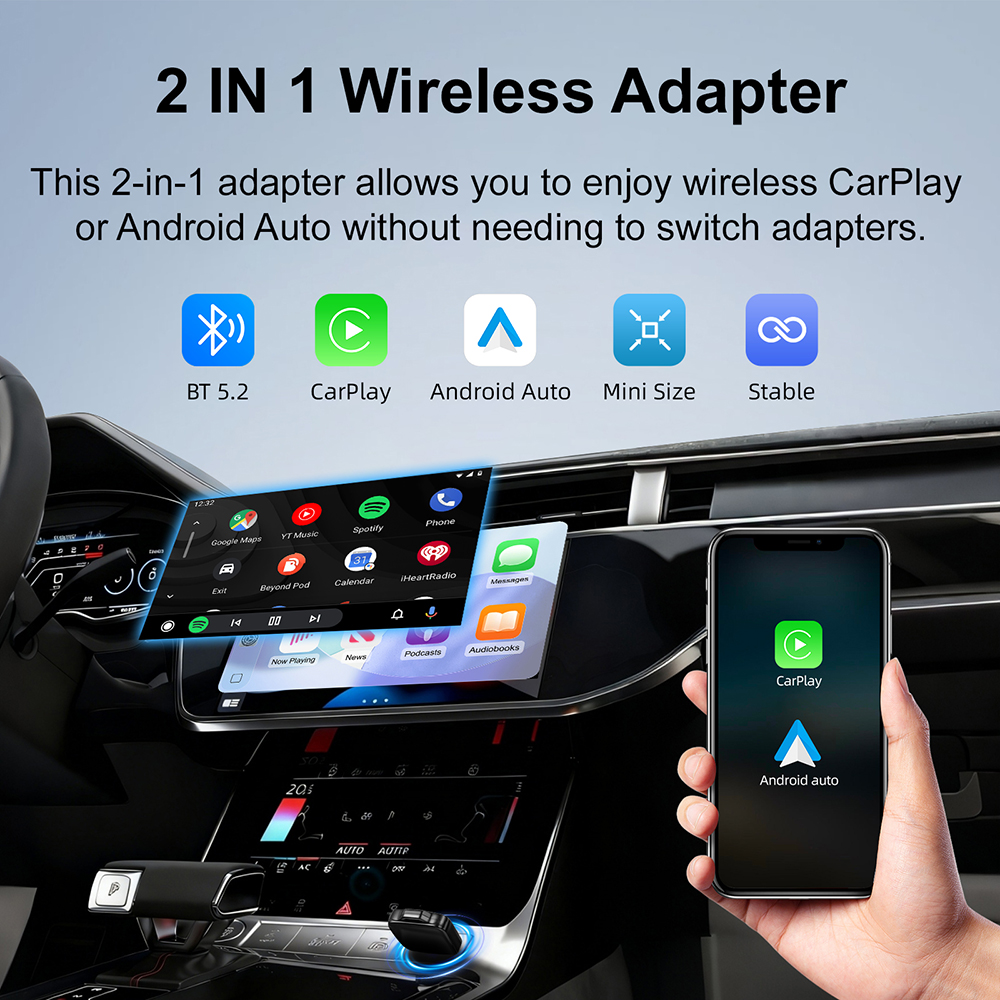 2026 Wireless CarPlay Adapter  - Smartwatch Universal avis et prix
