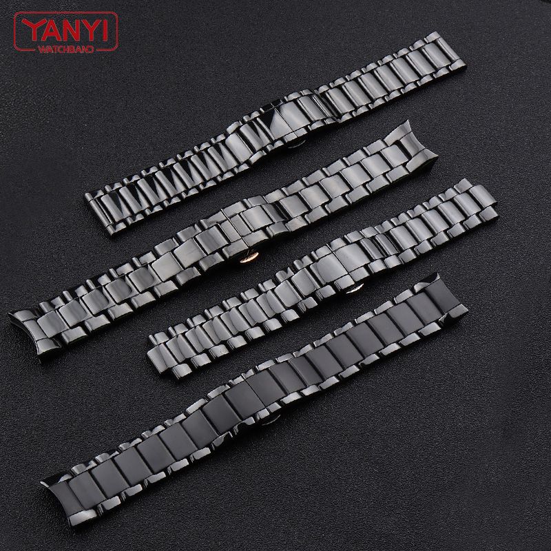 Ceramic Watchband  22mm Strap  - Ceramic Link Bracelet avis et prix