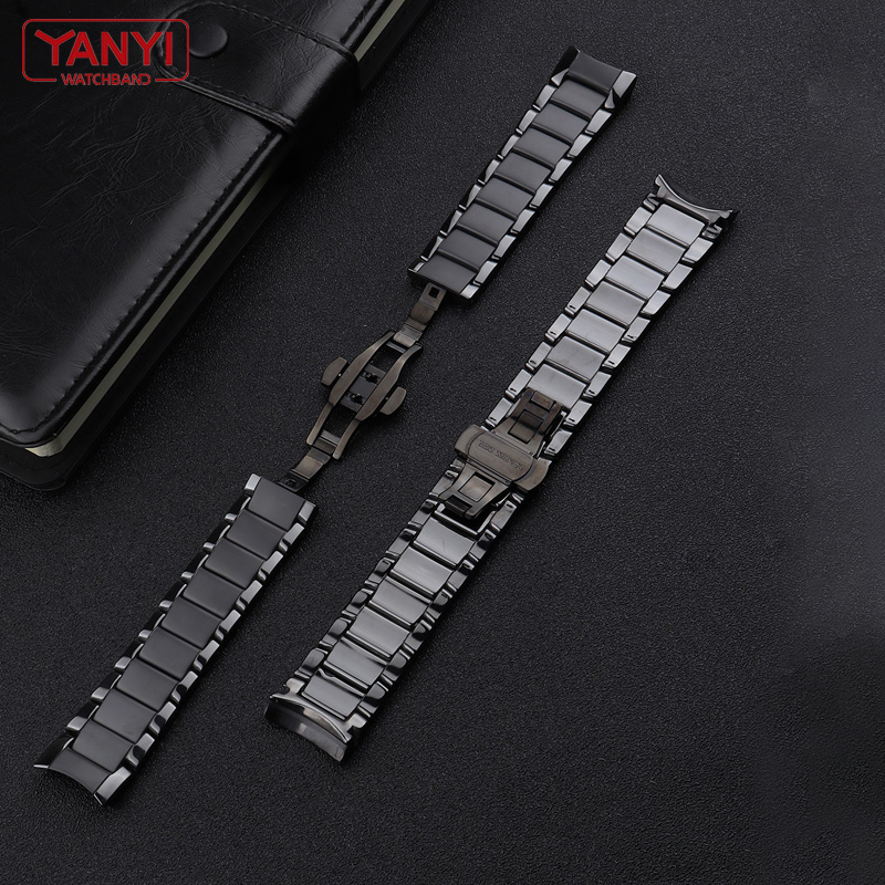 Ceramic Watchband  22mm Strap  - Ceramic Link Bracelet avis et prix