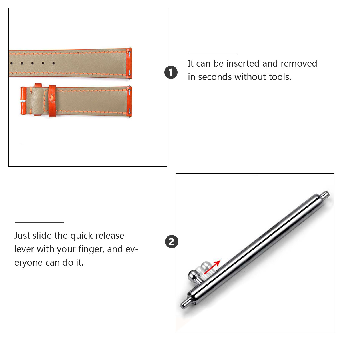 Accessory Quick Release Band f - Smartwatch Straps & Accessories avis et prix