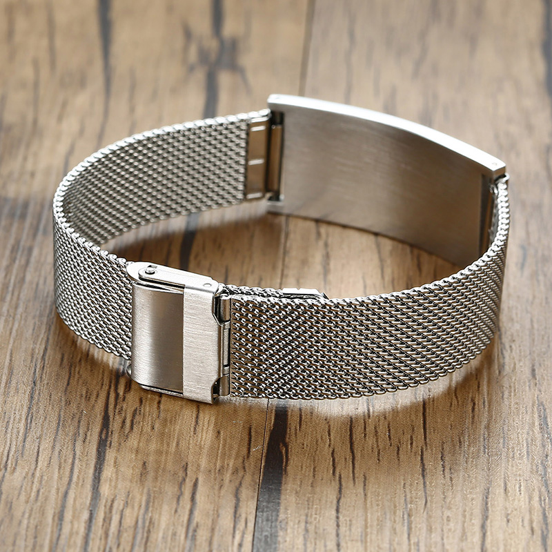 Men Bracelet Timeless Nature O - Stainless Mesh Band avis et prix