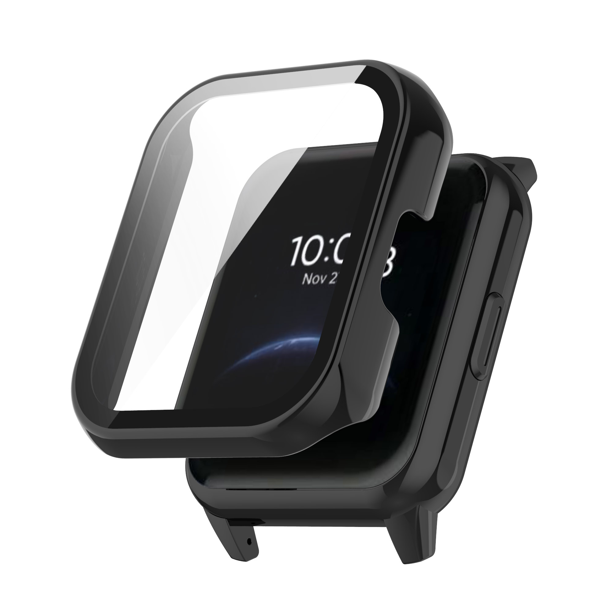 Glass+Case For Realme Watch 2  - Smartwatch Case avis et prix