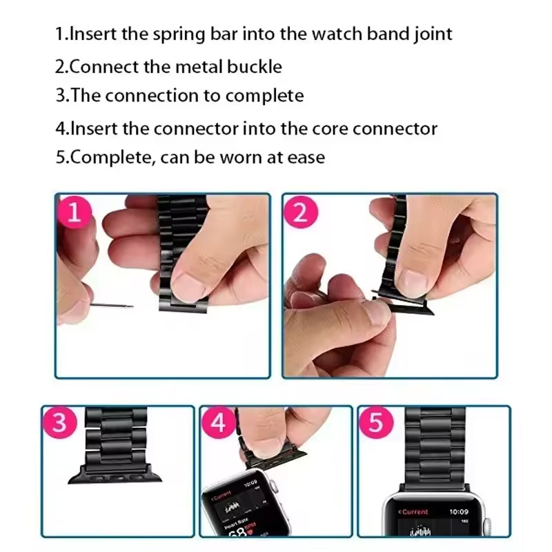 Watchband Connector for Apple  - Watch Band Connector avis et prix