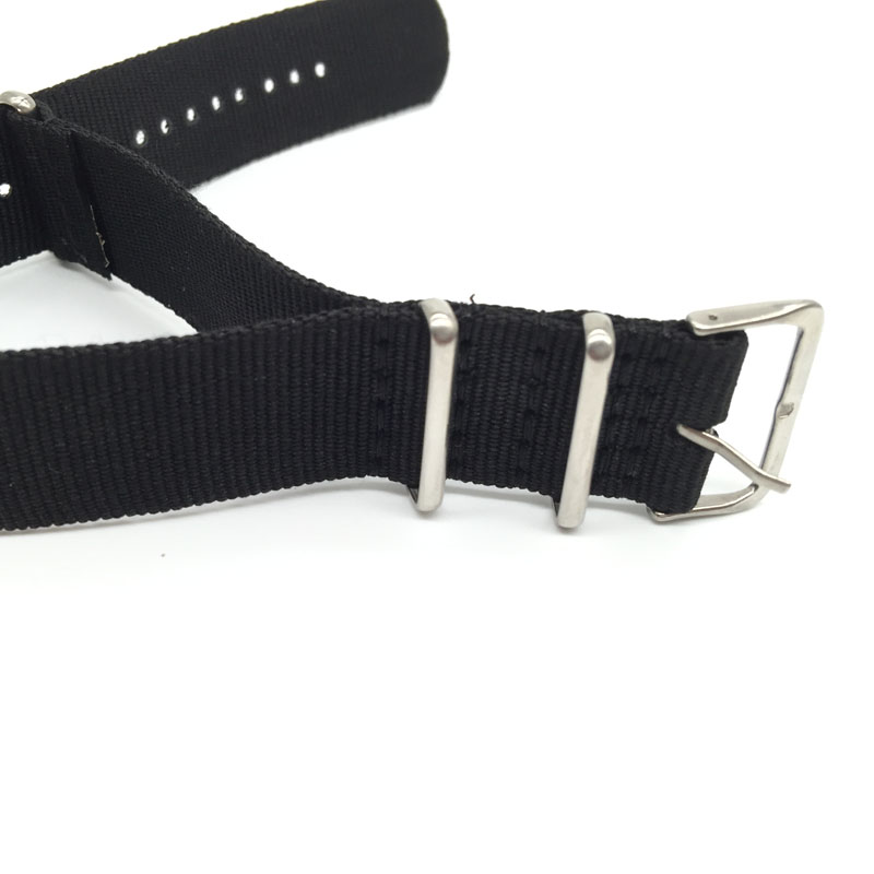 Black Nylon Strap for 16mm 18m - Nylon Nato Strap avis et prix