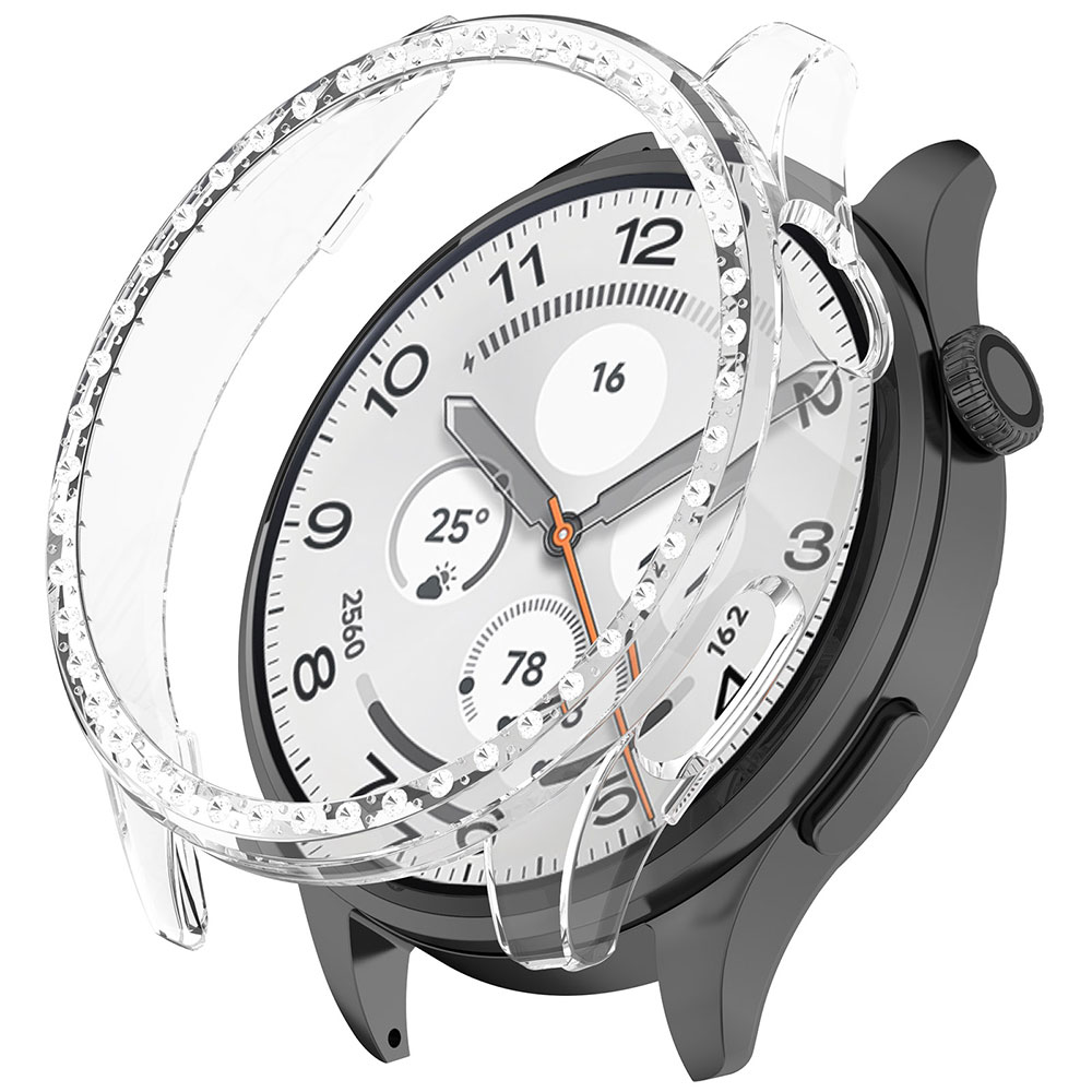 Bling PC Case + Glass Film For - Android Smartwatch Accessories avis et prix