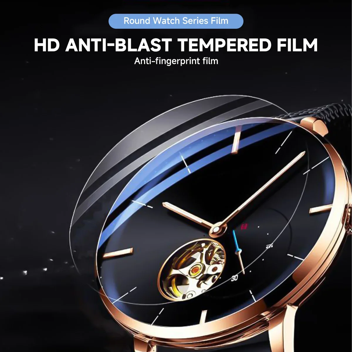 26-46mm Universal Tempered Gla - Watch Face Protector avis et prix