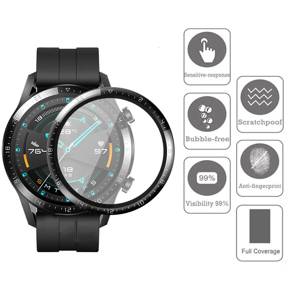 1-3pcs HD Clear Screen Protect - Huawei Smartwatch Accessories avis et prix
