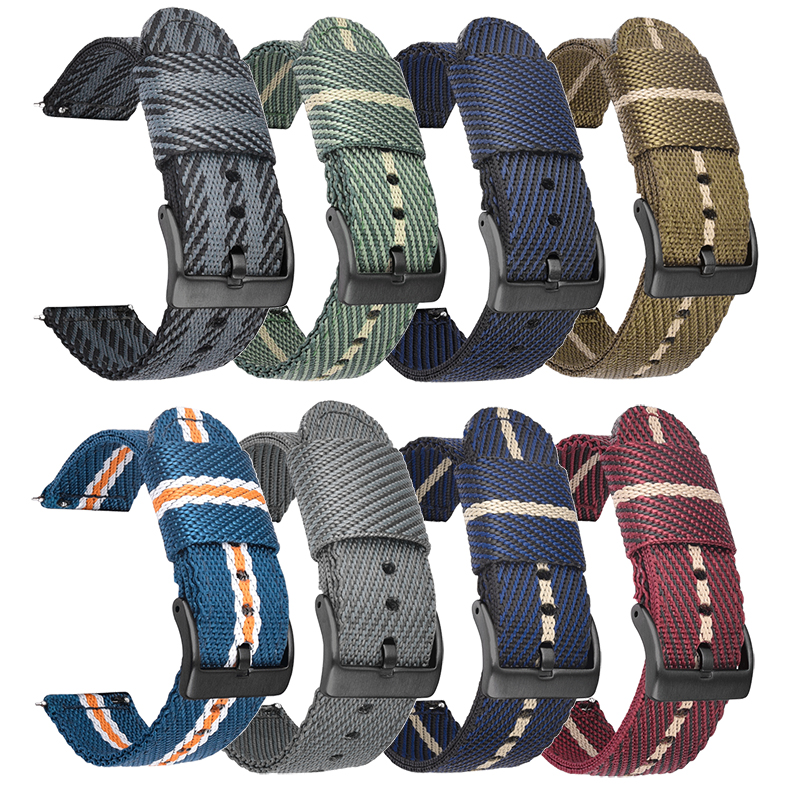 Woven Nylon Strap 18mm 20mm 22 - Nylon Nato Strap avis et prix