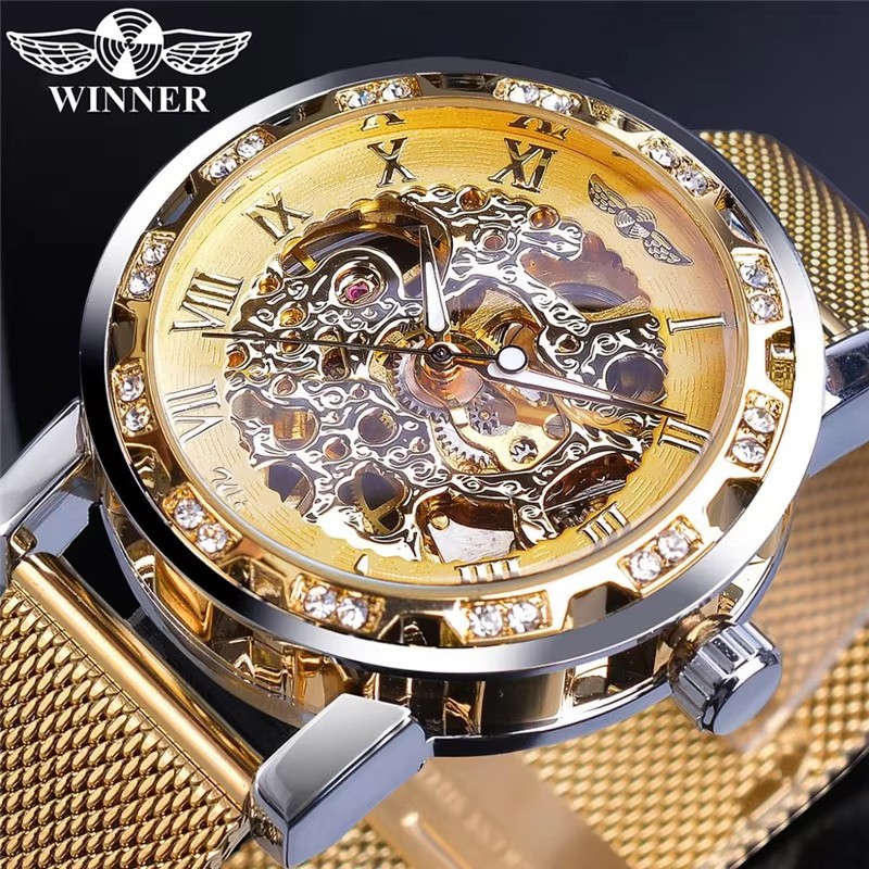 Forsining Men's Skeleton Mecha - Stainless Mesh Band avis et prix