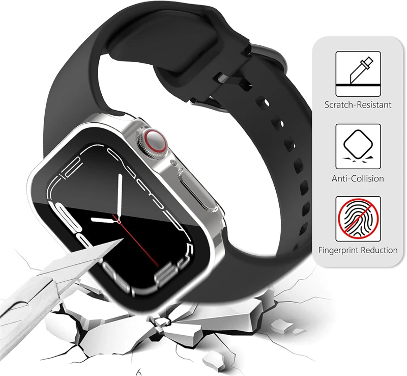 Waterproof Hard PC Screen Prot - Smartwatch Case avis et prix