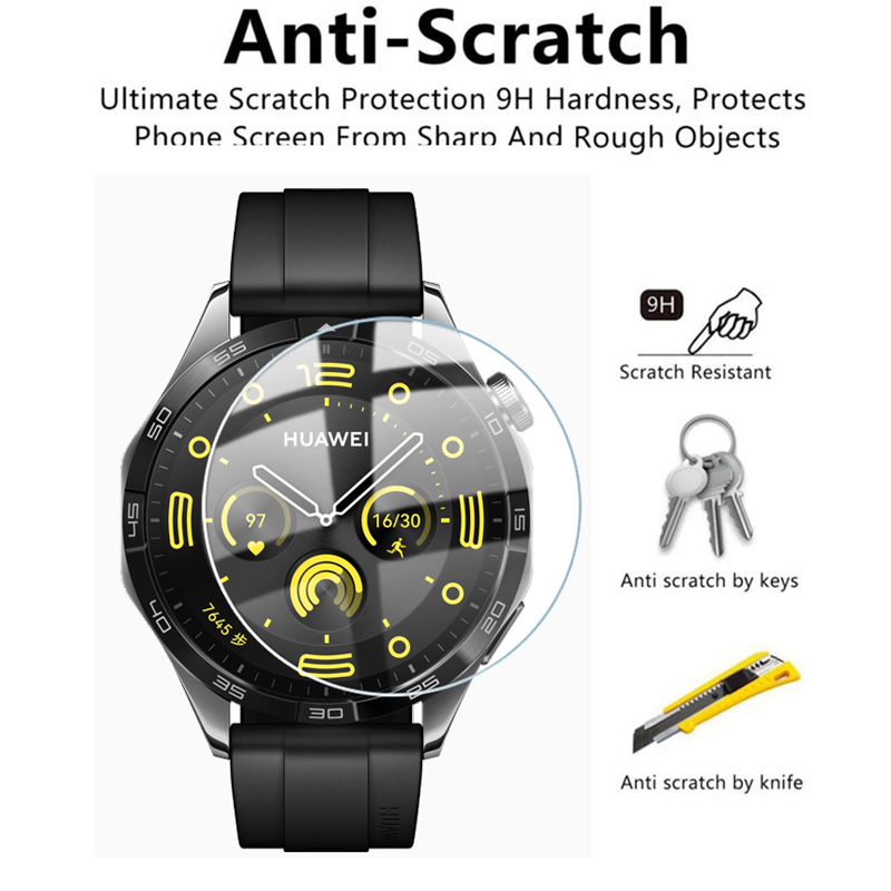 HD Tempered Glass Film For Hua - Watch Face Protector avis et prix