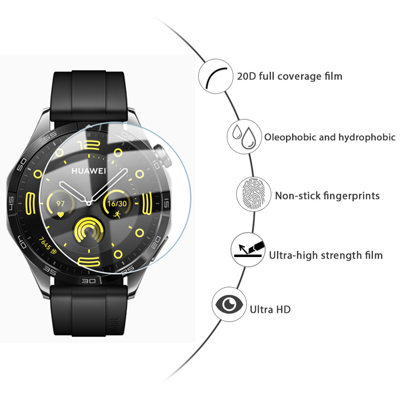 HD Tempered Glass Film For Hua - Watch Face Protector avis et prix