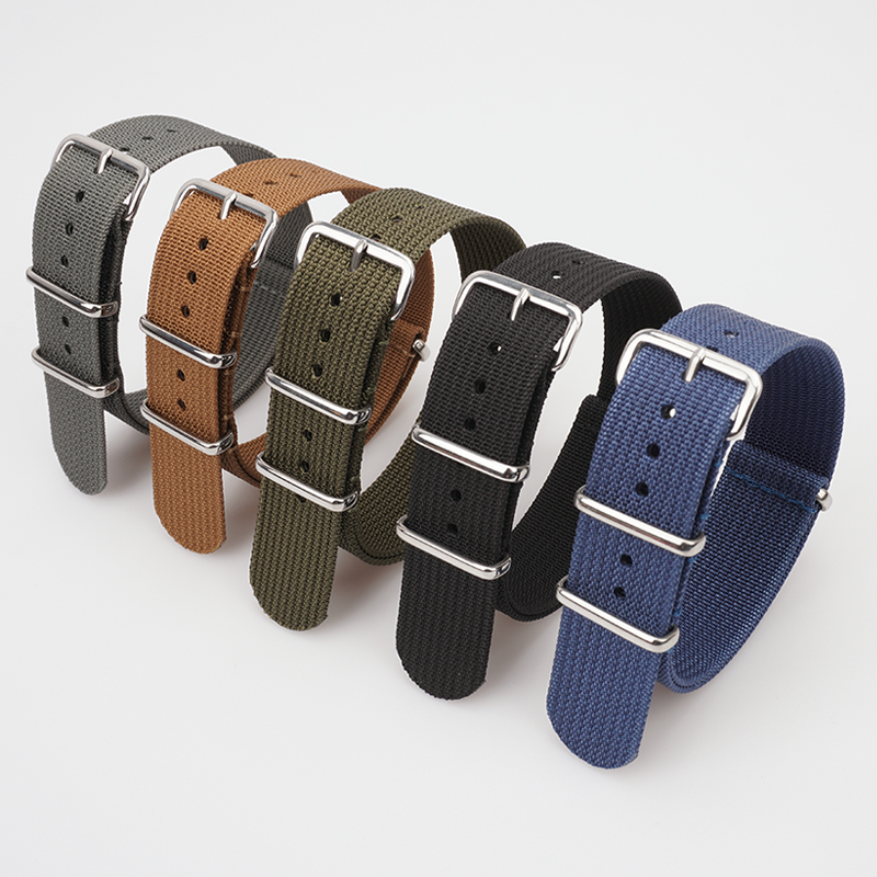 Ribbed Nylon Strap For Seiko M - Nylon Nato Strap avis et prix