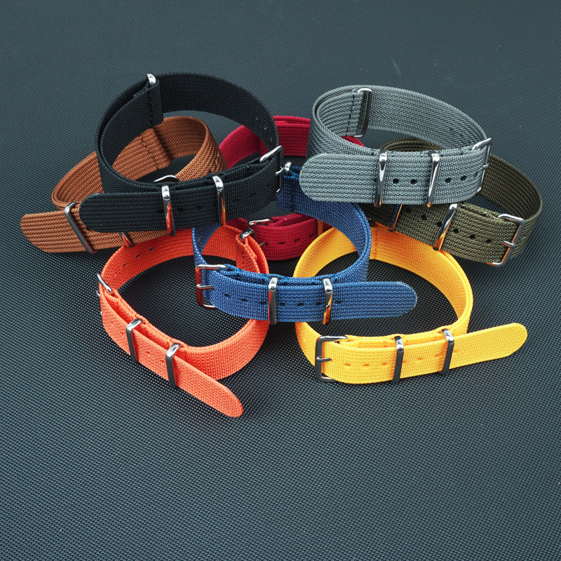Ribbed Nylon Strap For Seiko M - Nylon Nato Strap avis et prix