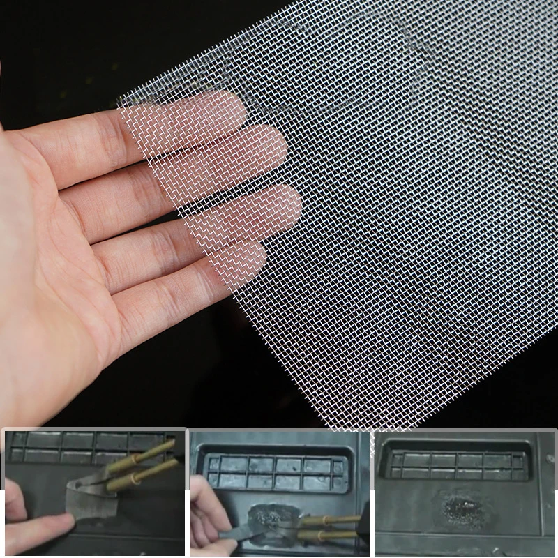 1-5Pcs Car Bumper Stainless St - Stainless Mesh Band avis et prix