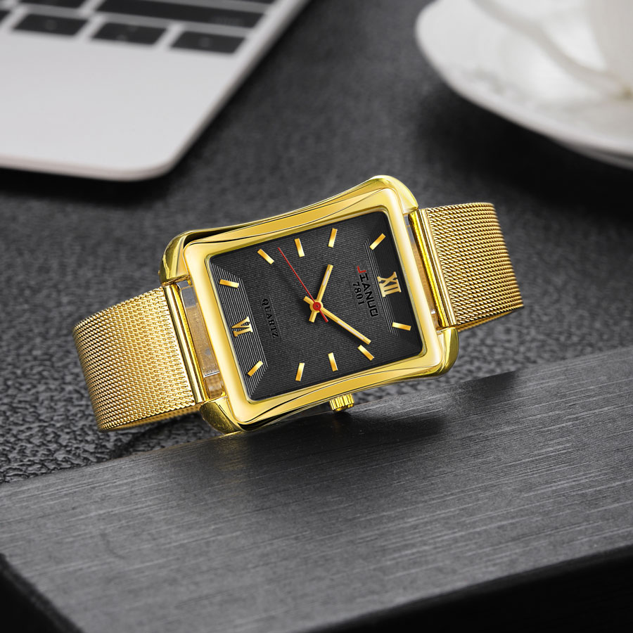 2024 New Trendy Men's Square W - Stainless Mesh Band avis et prix
