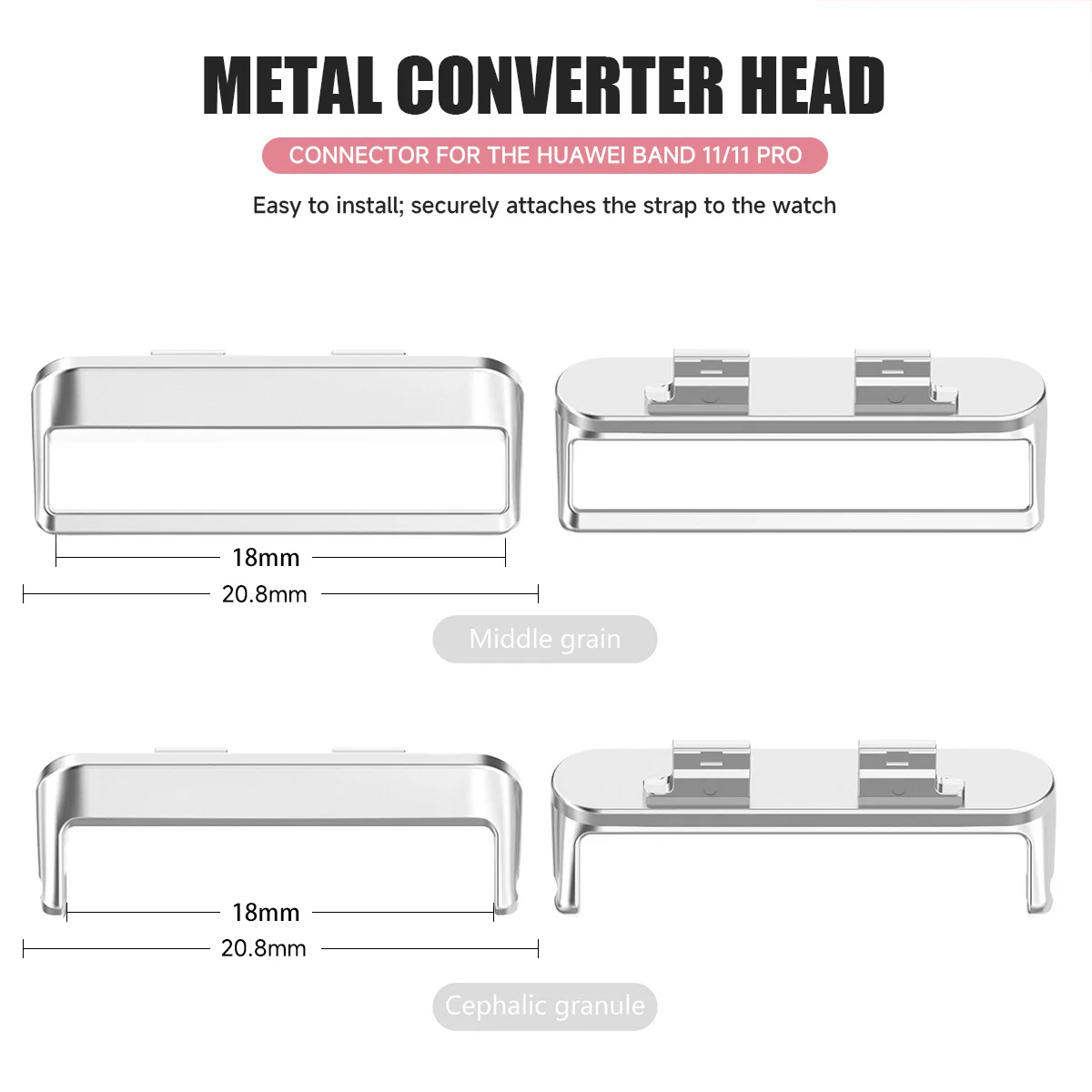 Stainless Steel Metal Accessor - Watch Band Connector avis et prix